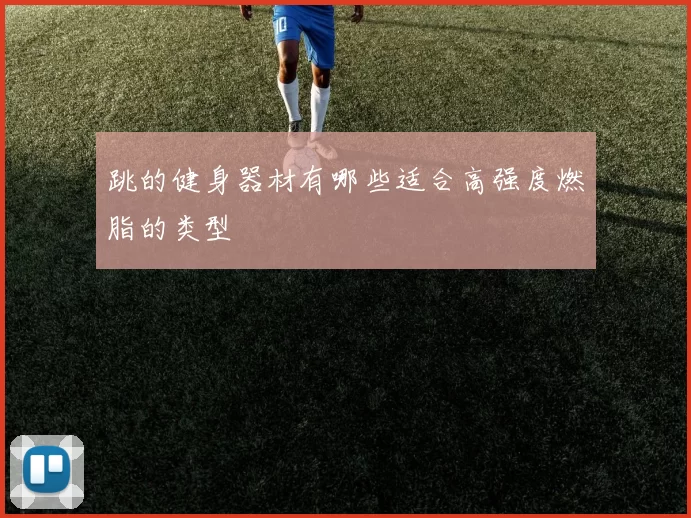 跳的健身器材有哪些适合高强度燃脂的类型